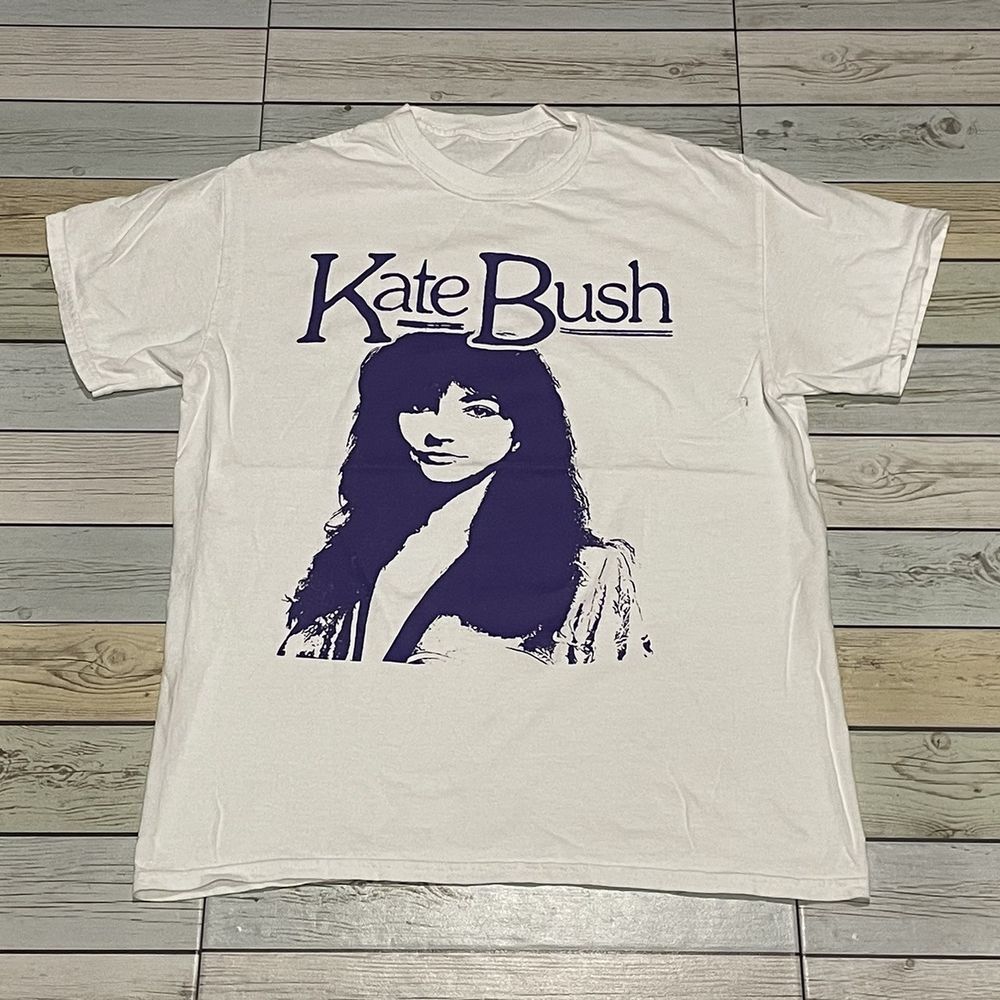 Kate Bush Shirt Kate Bush White T-shirt Unisex S5XL VM6448 M