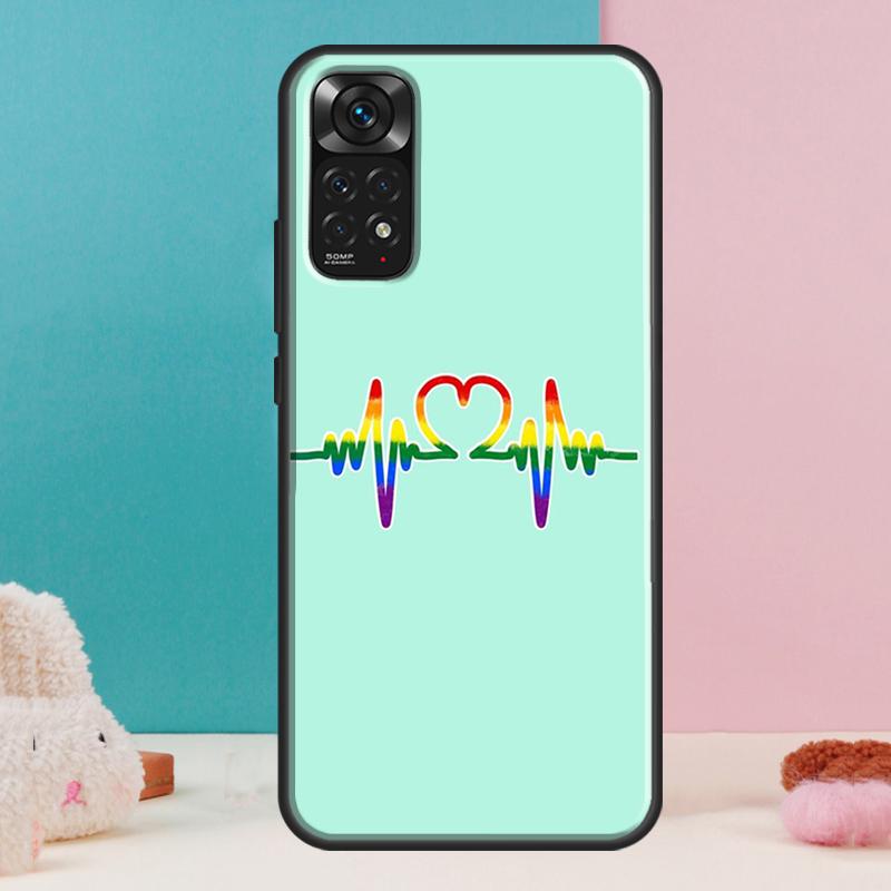 Gay Lesbian LGBT Rainbow Pride Case For Xiaomi Redmi Note 12 11 10 9 8 Pro 9S 10S 11S 12S Redmi 12C 9A 9C 10A 10C Coque