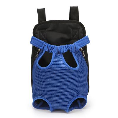 Mochila Transportín para Mascotas Patas Ajustables Afuera Ajuste Fácil Manos Libres Suave Transpirable Paquete Transportín Frontal para Mascotas
