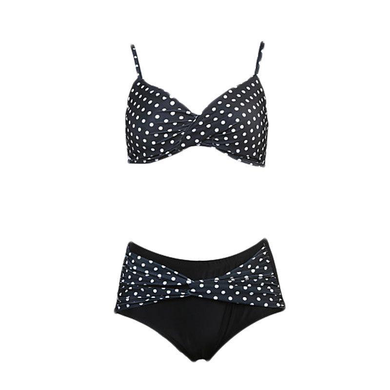 2026Bikini Swimsuit Women's Sense High-waisted Swimsuit Two-piece Beach Bikini