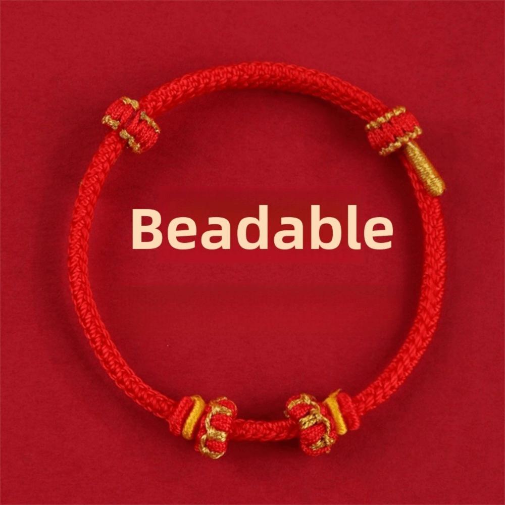 Chinese Style Horse Year Bracelet Hand-woven Fortune Bracelet Good Lucky Bracelet Spring Festival