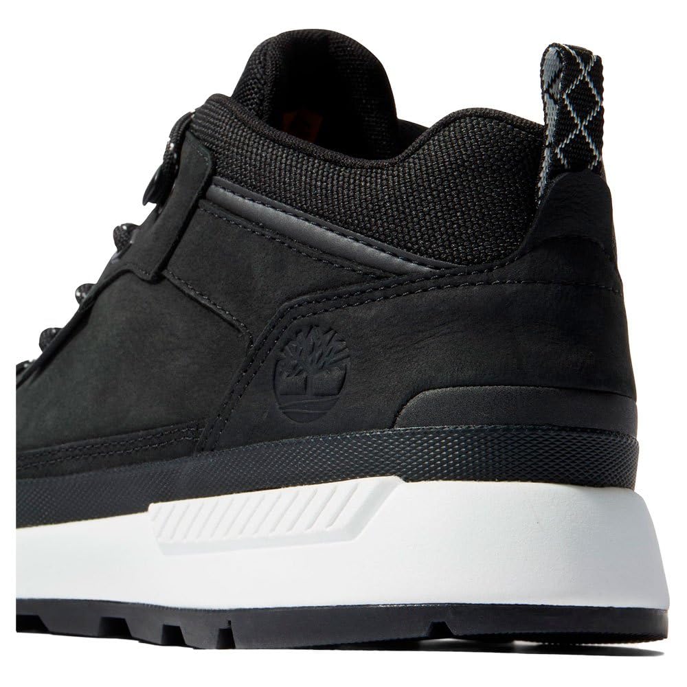 Timberland A2A58 FIELD TREKKER LOW Hiking Black Size Shoes, Nubuck, TB185US9, 27.0cm
