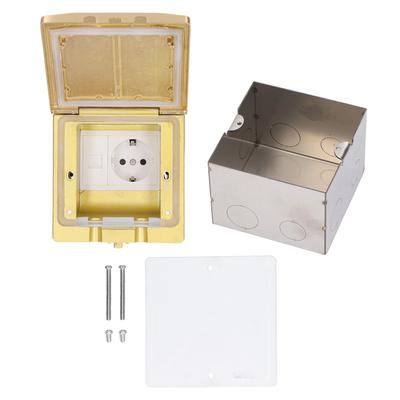 Floor Socket Table Power Outlet Receptacle Waterproof  Standard AC  for Home