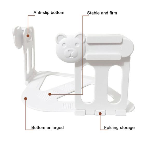 4Pcs Bear Bed Sheet Holder with Lock Strip Bedsheet Corner Fastener