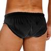 Mens Waterproof Briefs Low Rise Elastic Waistband Bulge Pouch Swim Underwear for Pool Parties