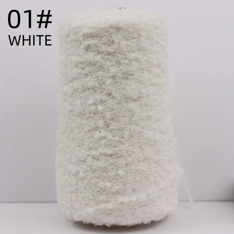 200g 460m Hand-braided Alpaca Loop Wool Yarn Thread Hand Knitting Wool Crochet Yarn for DIY Sweater Soft Smooth Yarn