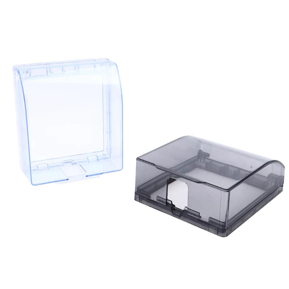 Prevent Electric Shock 86 Type Wall Socket Waterproof Box Self-Adhesive Socket Supplies Kitchen