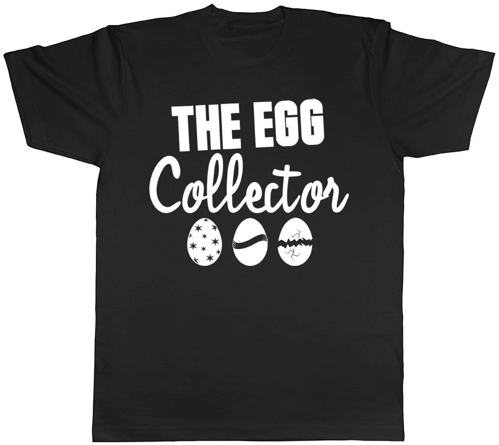 The Egg Collector Easter Mens Womens Ladies T-Shirt XS