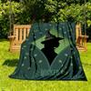 1pc Wicked Outdoor Blanket Lightweight Flannel, Soft & Warm, All-Season Use for Sofa, Outdoor, Camping, Living Room, Office120