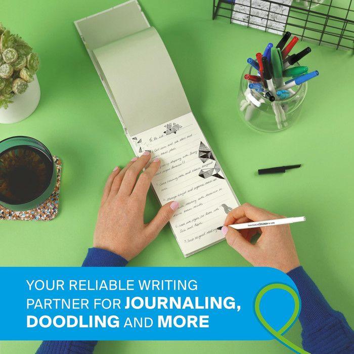 Stylo à bille - Paper Mate - Kilometrico - Boîte de 50 - Noir - Pointe moyenne 1,0 mm