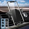 Smart Car Air Vent Phone Holder – 360° Swivel Hook Mount, One-Hand Operation, Anti-Shake Design for All Mobile Devices