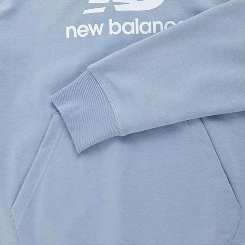 New Balance Men S eSSential Stacked Logo Hoodie nbn0d2S021 51