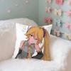 Cute AAkita Neru Kawaii Case Plush Fabric Soft Pillowcase Double Sided Print Cushion Cover Household Gifts