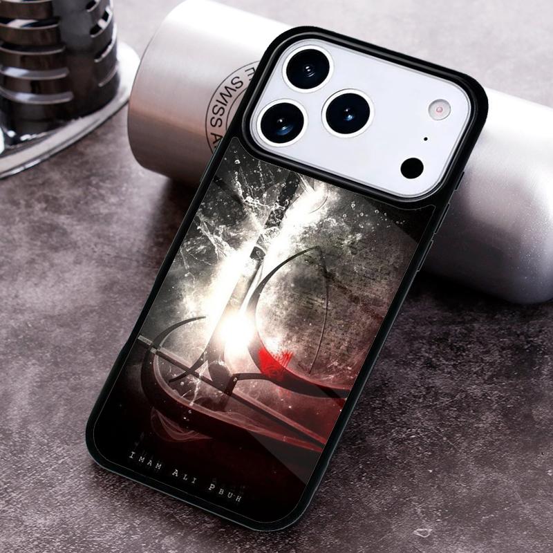 Islam Shia Ali Imamic Art Phone Case for iPhone 17 16 15 Pro Max Air 14 13 12 11 Plus Shockproof Cover