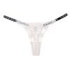 Ladies' Lace Thong Embroidered With Fine Straps, Seamless Low Waisted Underwear