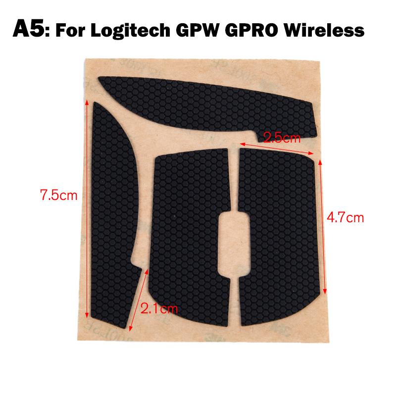 For Logitech G102 G305 G304 G402 G900 Mouse Anti-Slip Tape Sweat Resistant Pads