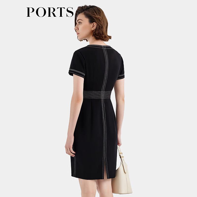 PORTS Women's Long Sleeve Mid-Length Dress