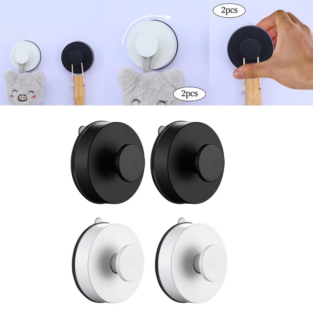Alloy Suction Cup Hooks Decorative for Restroom Pantry Office