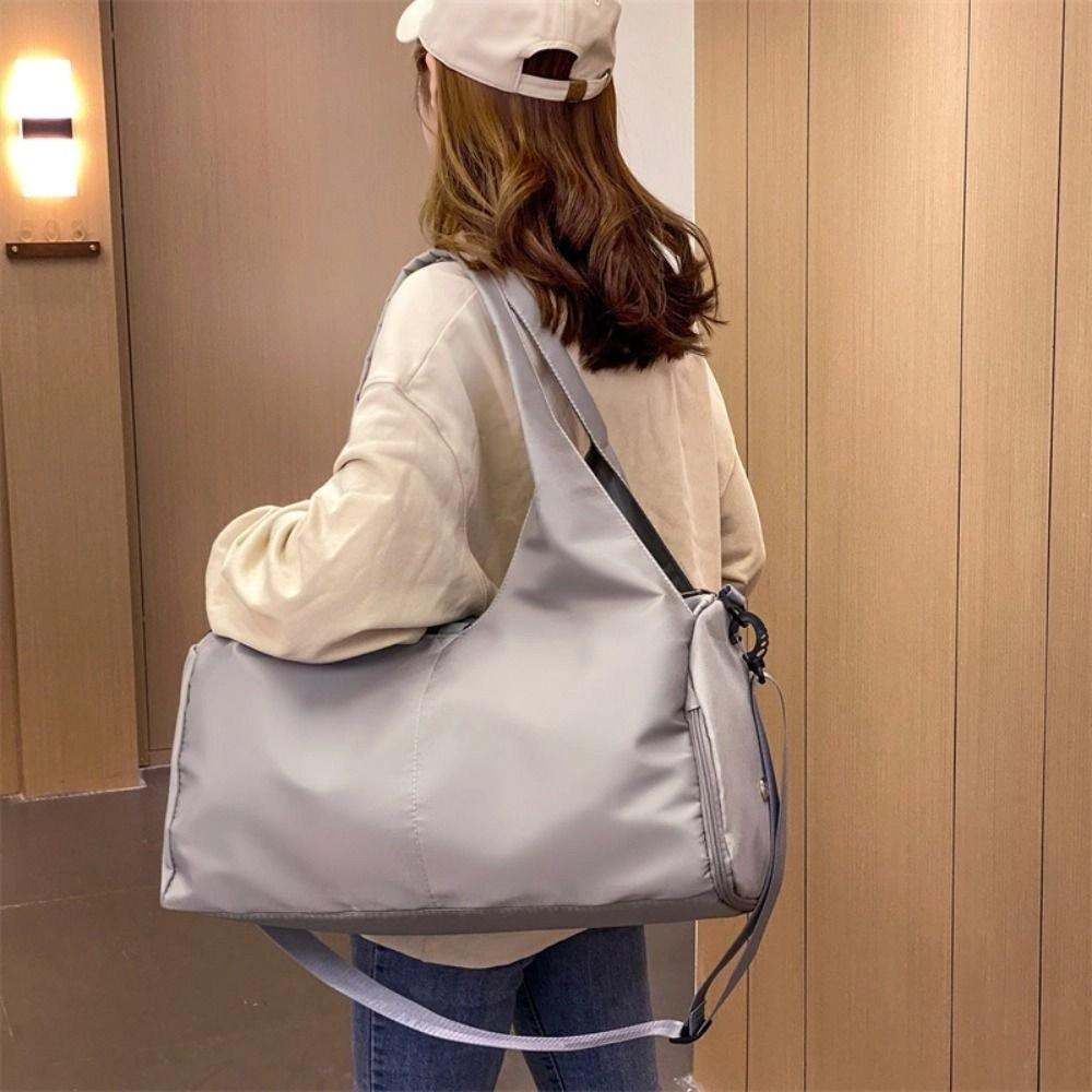 Large Capacity Carry On Travel Bag Wet Dry Separation Storage Handbag Travel Tote Bag Women Men
