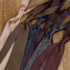 Men's 8CM Retro Burgundy Polyester Silk Tie - Business & Formal Suit Accessory
