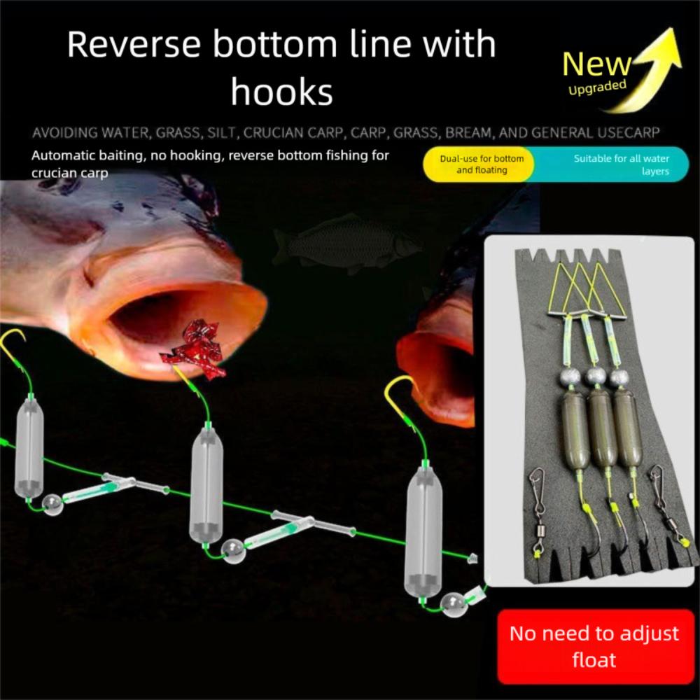 2set Iseni Hook Carp Fishing Hook Barb Carp Rigs Fishing Lure Fishing Hair Rigs Hook  Fishing Tackle