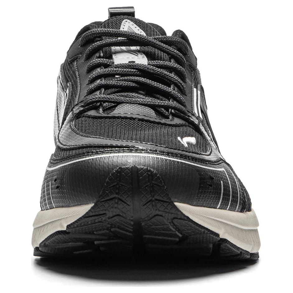 Li Ning Fuyiao 1.5 Fabric Cushioning Slip Resistant Abrasion Resistant Low Top Running Shoes Men's Night Black ARXU013-4