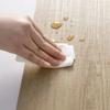 10pcs 40cmX15cm Wood Grain Strips Self-Adhesive Floor Stickers Wall Floor Stickers for Living Room Office Various Indoor Places