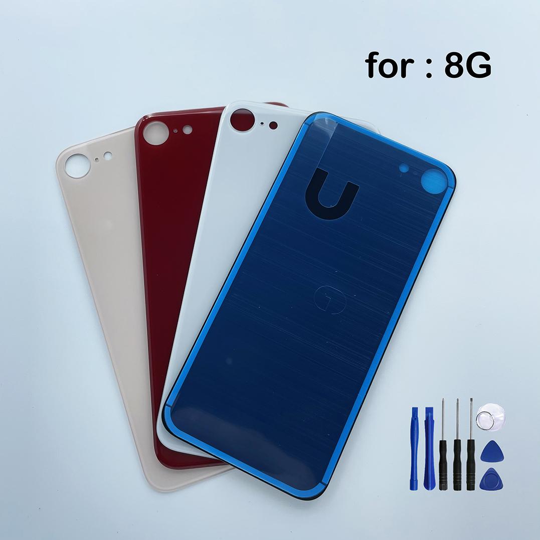 

10 шт. для iPhone 8 Plus X XR XS Max 11 PRO 12 PRO задняя крышка, большое отверстие для камеры, сменный задний аккумулятор 8G color mixing
