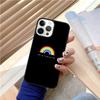 Lesbian LGBT Rainbow Pride Coque Shell For iPhone 17 Air 15 16 14 13 12 Pro Max 11 Pro Max Plus Phone Case Cover