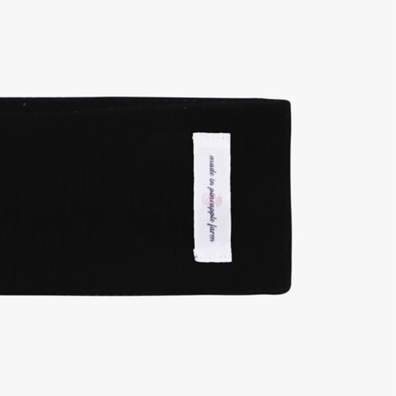 PINK PINEAPPLE MORI MOOD HAIRBAND_BLACK