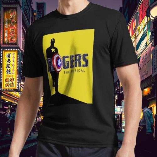 Rogers The Musical (Black) Full Active Logo T-Shirt Funny Size S to 5XL 3XL