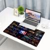 NBA Print Mauspad, Anti-Rutsch Desktop Tastaturmatte, für PC Laptop Gaming Arbeiten Tägliche Nutzung, Cooles Festival Überraschungsgeschenk