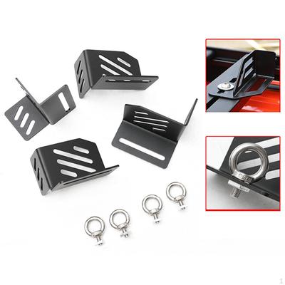 4Pcs Cargo Corner Brackets Replacement Steel Parts for Family Travel