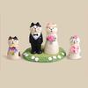 Japanese Zakka Ornaments: Bride & Groom Wedding Cake Decorations