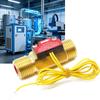 Copper Water Flow Switch Golden Flow Control Valve Copper Flow Switch  For Water Flow Sensing