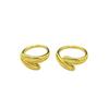 Gold-Plated High-End Open Ring for Women - Elegant and Trendy Fashion Jewelry