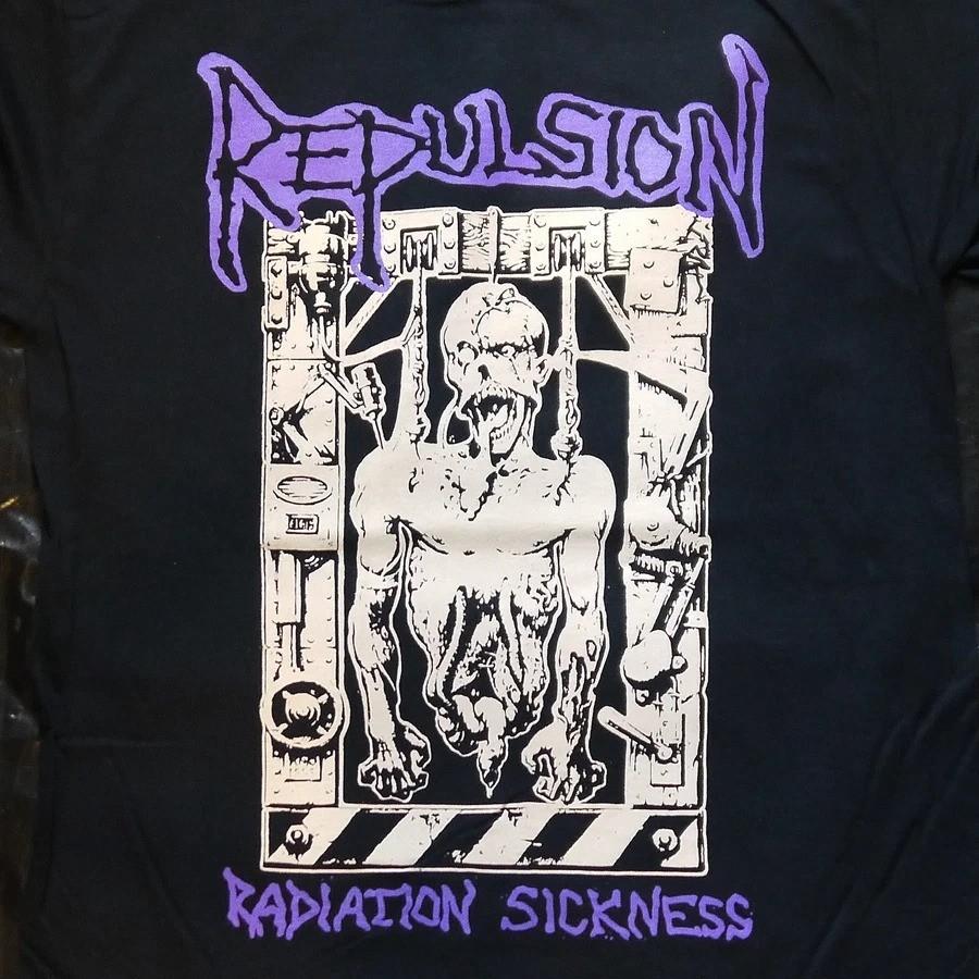 Repulsion band sickness black Unisex All sizes S-5Xl BL1461 Unisex T-Shirt