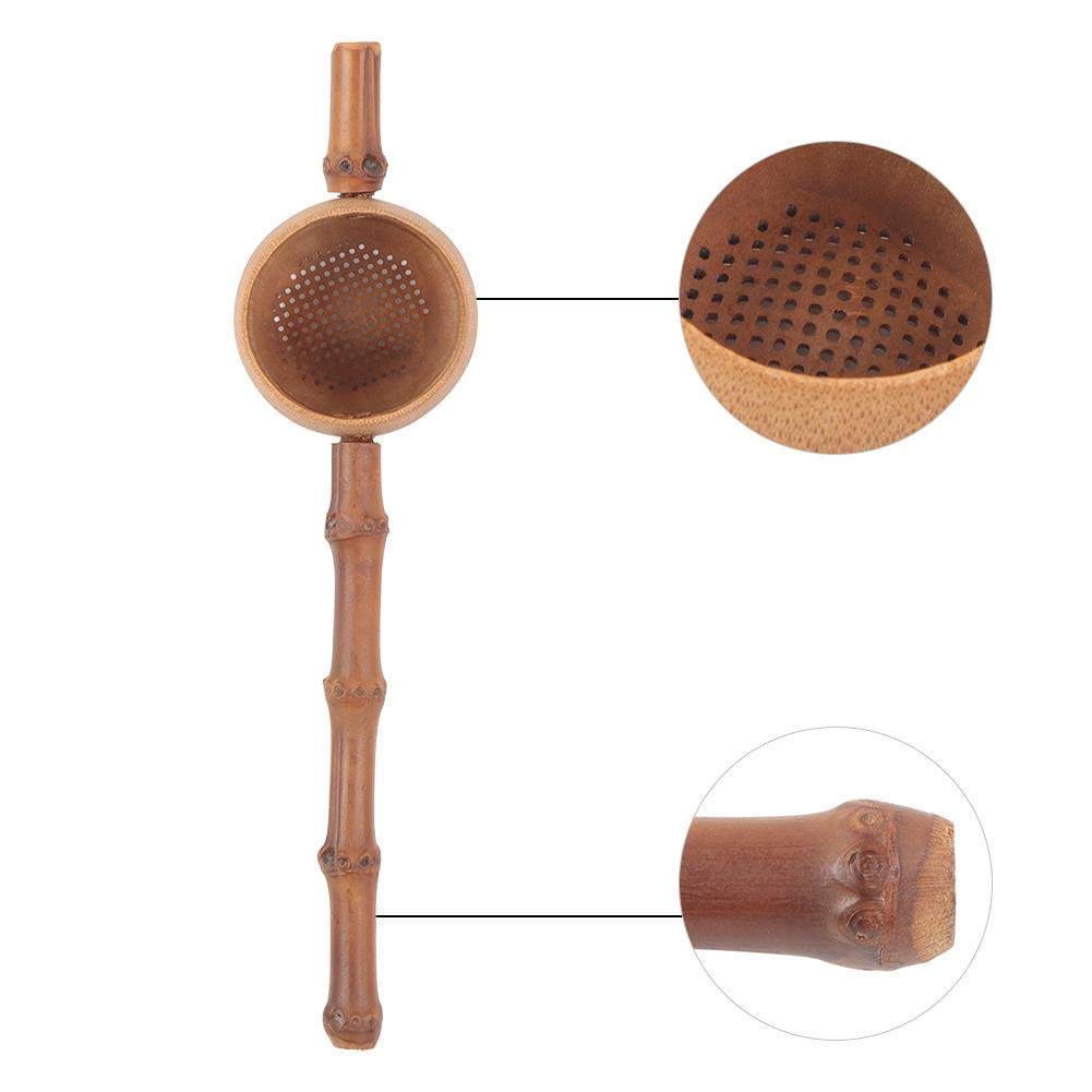 Bamboo Tea Strainer, Tea Filter, Teatime Companion for Tea Lovers (Bamboo Stick with Holes)