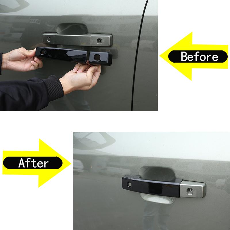 For Land Rover Defender 90 110 2020-2024 Car styling Grab Handle Frame Trim Exterior Door Bowl Cover Decoration Car Accessories