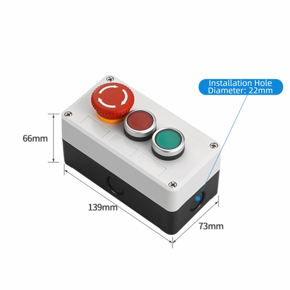 Self-resetting Function Emergency Stop Switch Box Hand-held Control Box Industrial Use