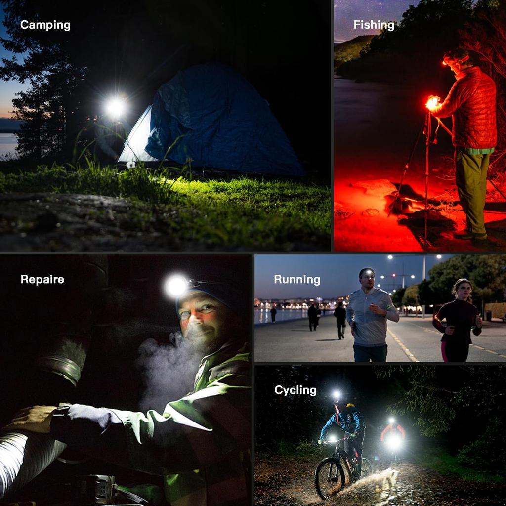 Wurkkos HD50 Rechargeable LED 4000 293 White Flood Adjustable IP67 Magnetic Tail Compact and Ideal for Outdoor Emergency Night and Power Outage