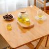 Simple Foldable Table Dining Table Portable Smallapartment Folding Dining Table Household Square Table Balcony Storage Newmodels