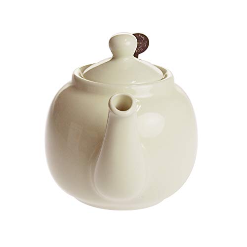 LONDON POTTERY Farmhouse Teapot, 2-Cup, Ivory