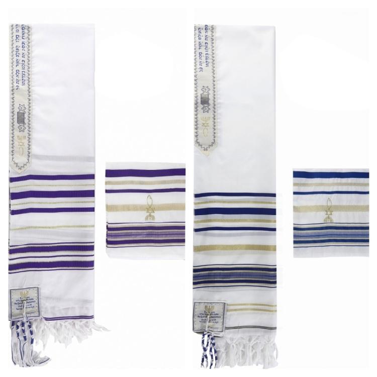 Sciarpa Tallit Leggera Per Servizi di Culto Caratteristiche Sofisticato Costume Culturale Design Unisex
