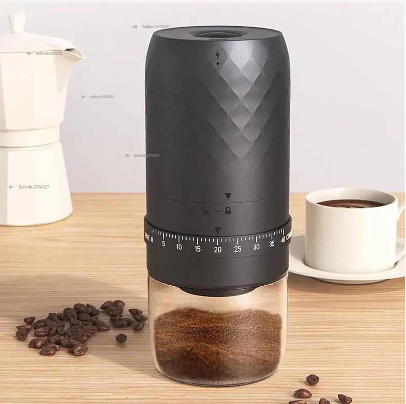 Xiaomi Coffee Grinder KMDJ-3AW 25 W, volume 25 g EU Plug чёрный