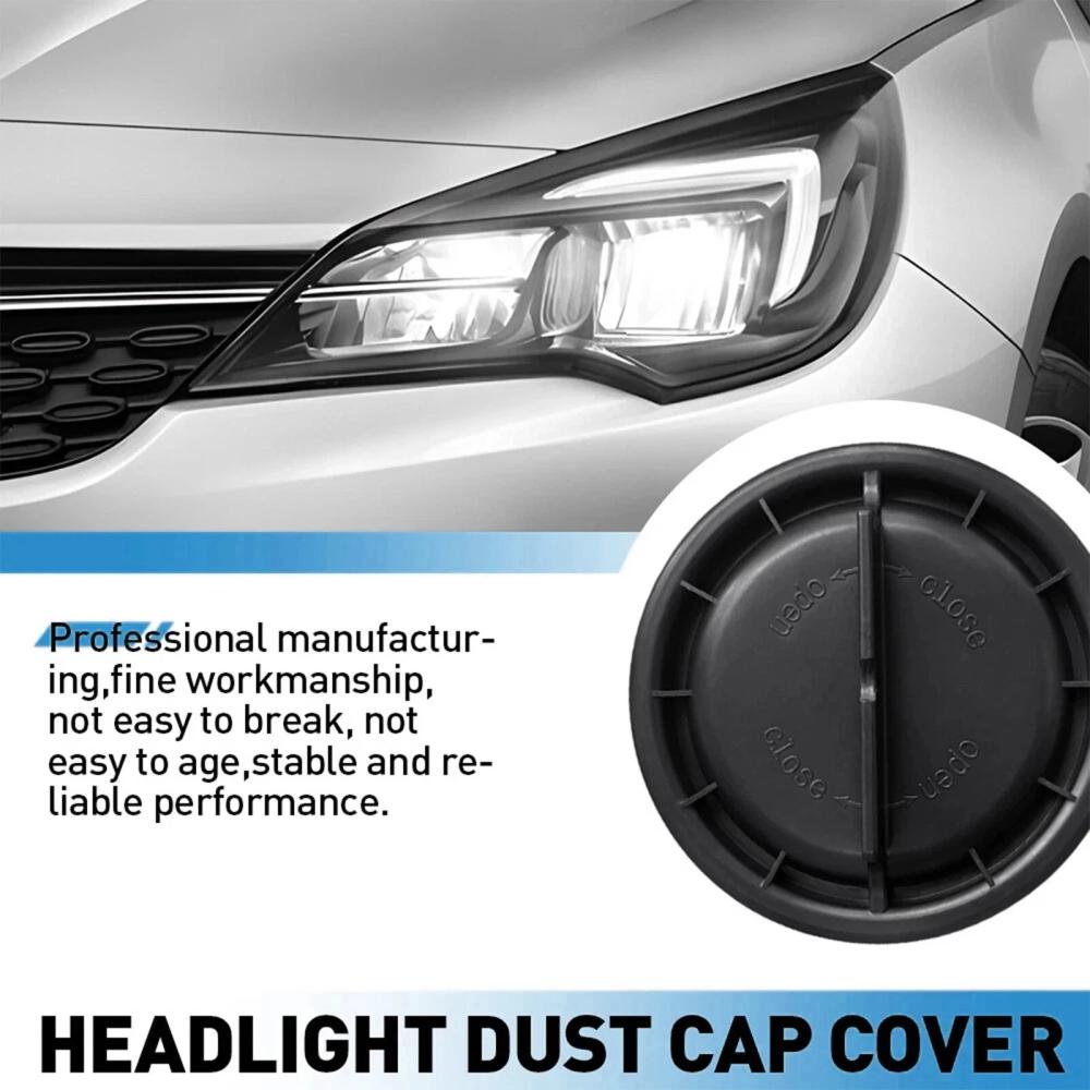 Car Headlight Dust Cap Bulb Cover For Vauxhall Astra K 2016-2019 Insignia 2008-2012 Headlight Dust Cap Bulb Cover Accessories
