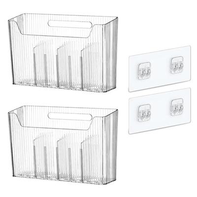 Yousheng Aufbewahrungsbox für Küchenschranktüren, 7 kg Tragkraft, einfach zu installierender, selbstklebender Küchenschrank-Organizer zur Wandmontage