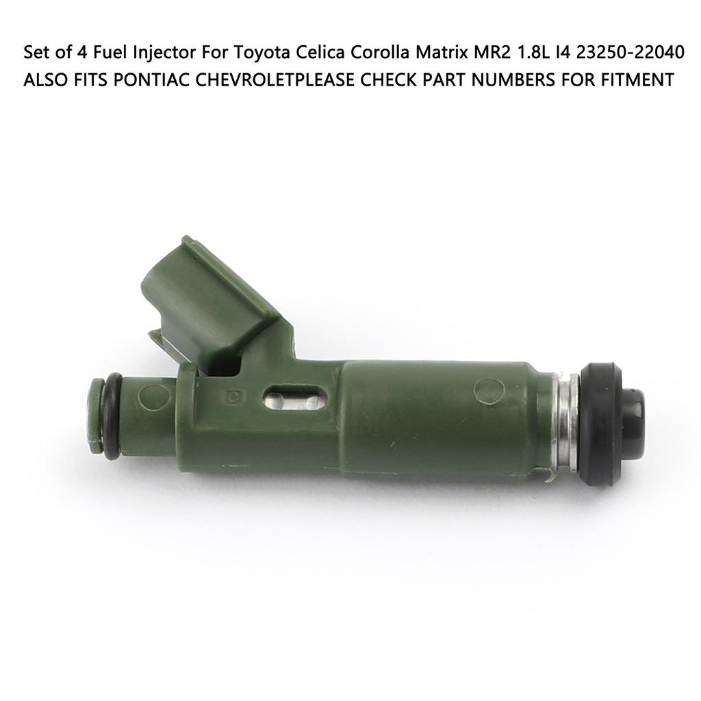 1PCS Fuel Injector 2325022040 Fit Toyota Corolla 1.8L 2000-2006 232500D040