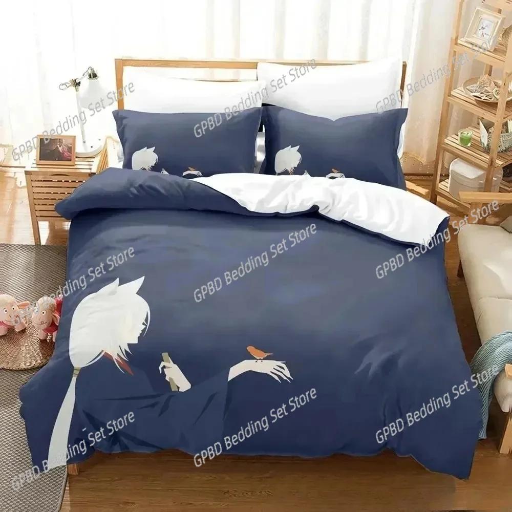 Anime Kamisama Kiss Tomoe Bedding Set Boys Girls Twin Queen Size Duvet Cover Pillowcase Bed Adult Fashion Home Textileextile