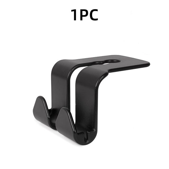 Double Head Car Back Seats Hooks Auto Seats Headrest Hanger Hook Car Rear Seat Hanging Holder Interior Hook Organizer